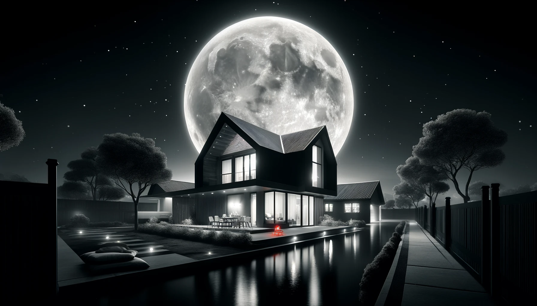 Księżyc nad domem